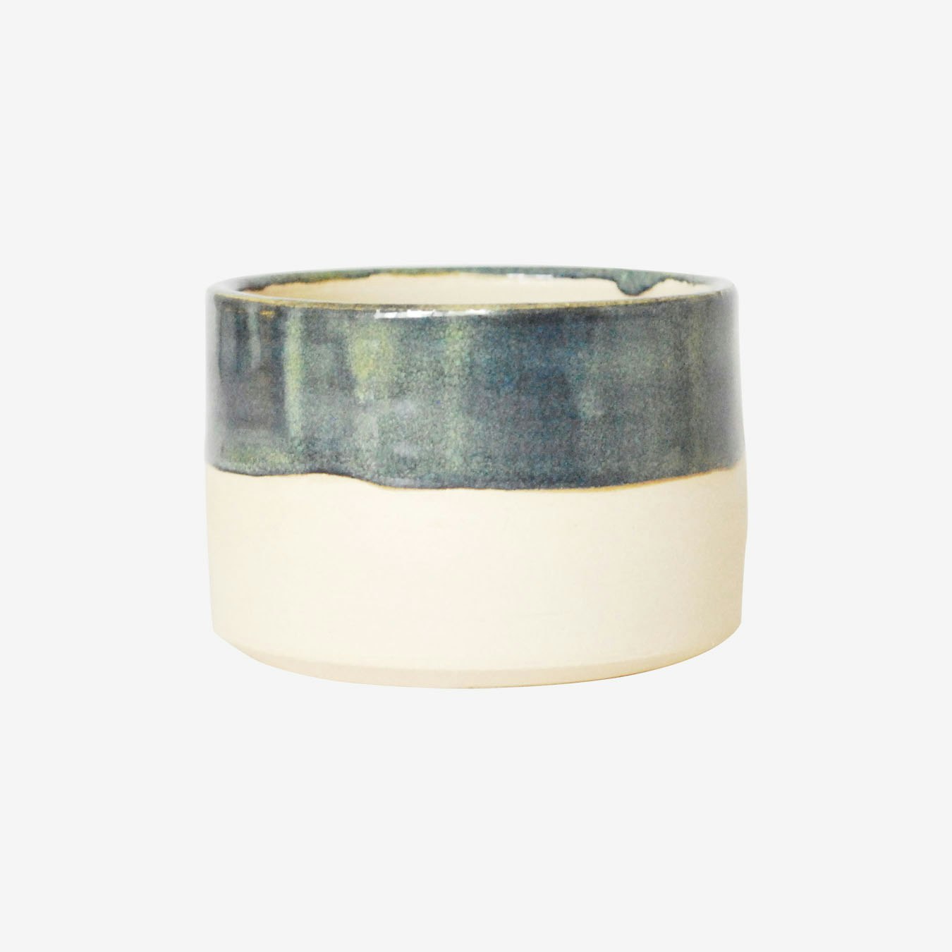 Flat White Cup - Azure Blue by Modern Pottery Shop