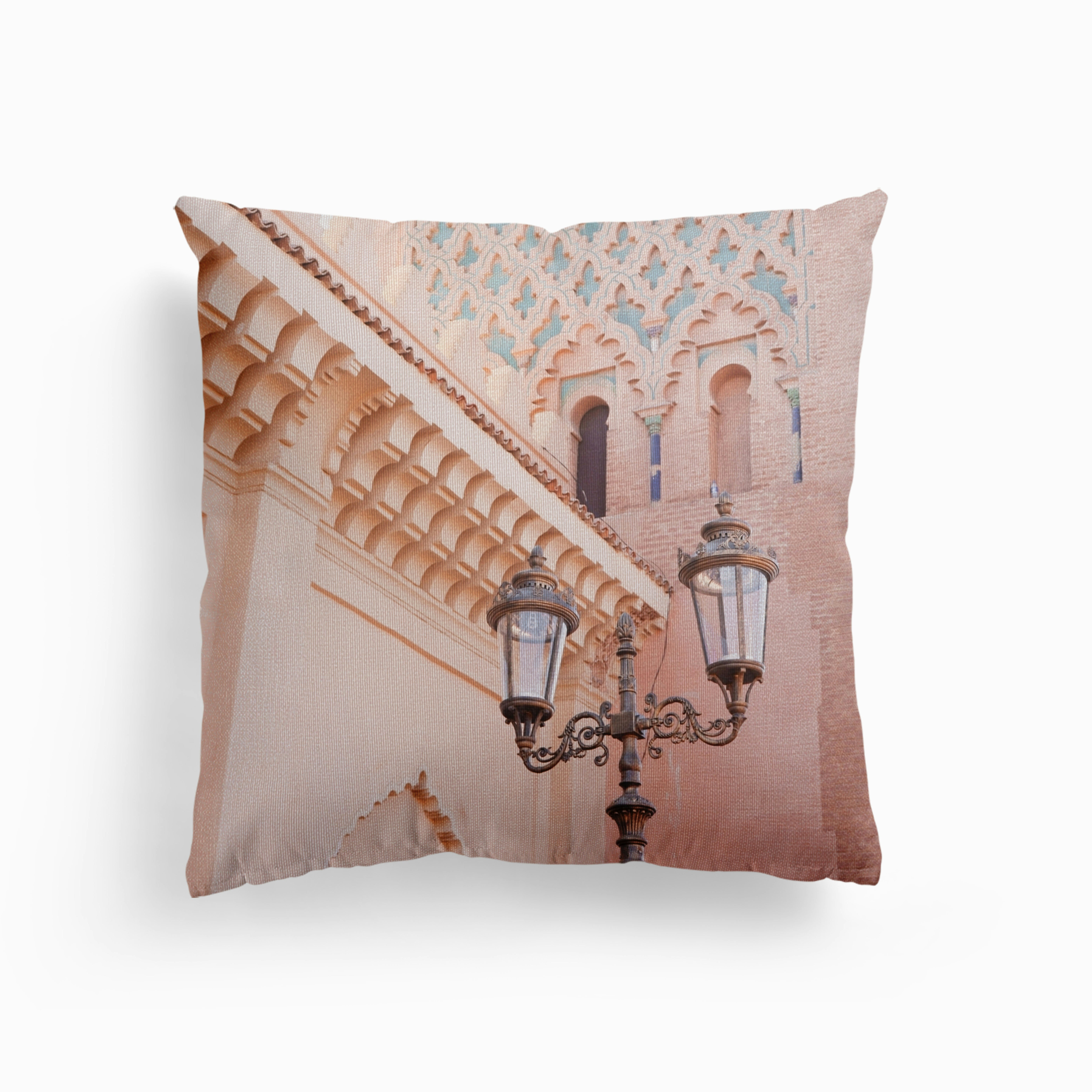 Marrakech In Pink Canvas Kissen