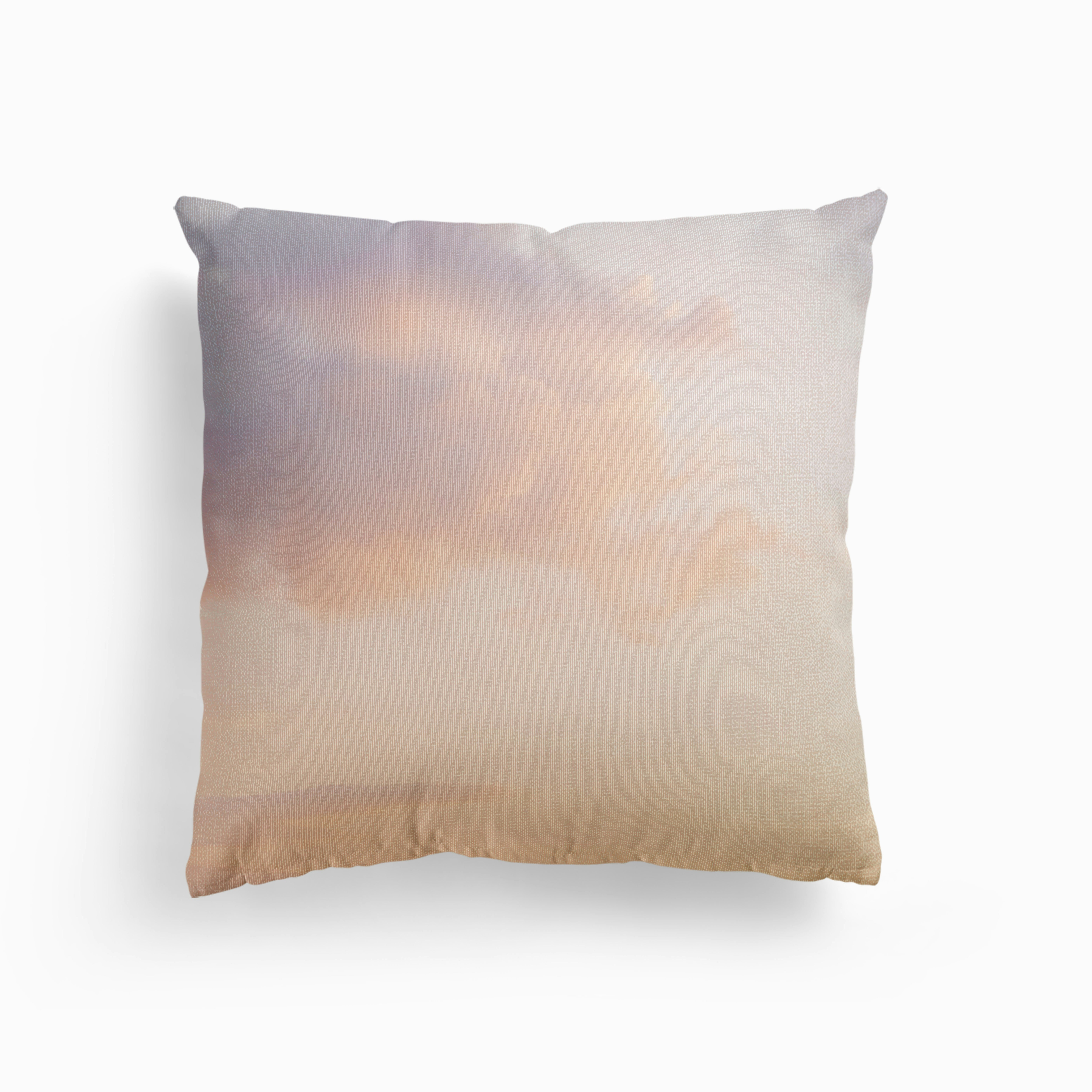 Dreamy Pastel Sunset Canvas Kissen