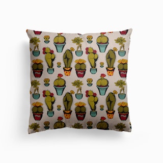 Cactass Canvas Cushion