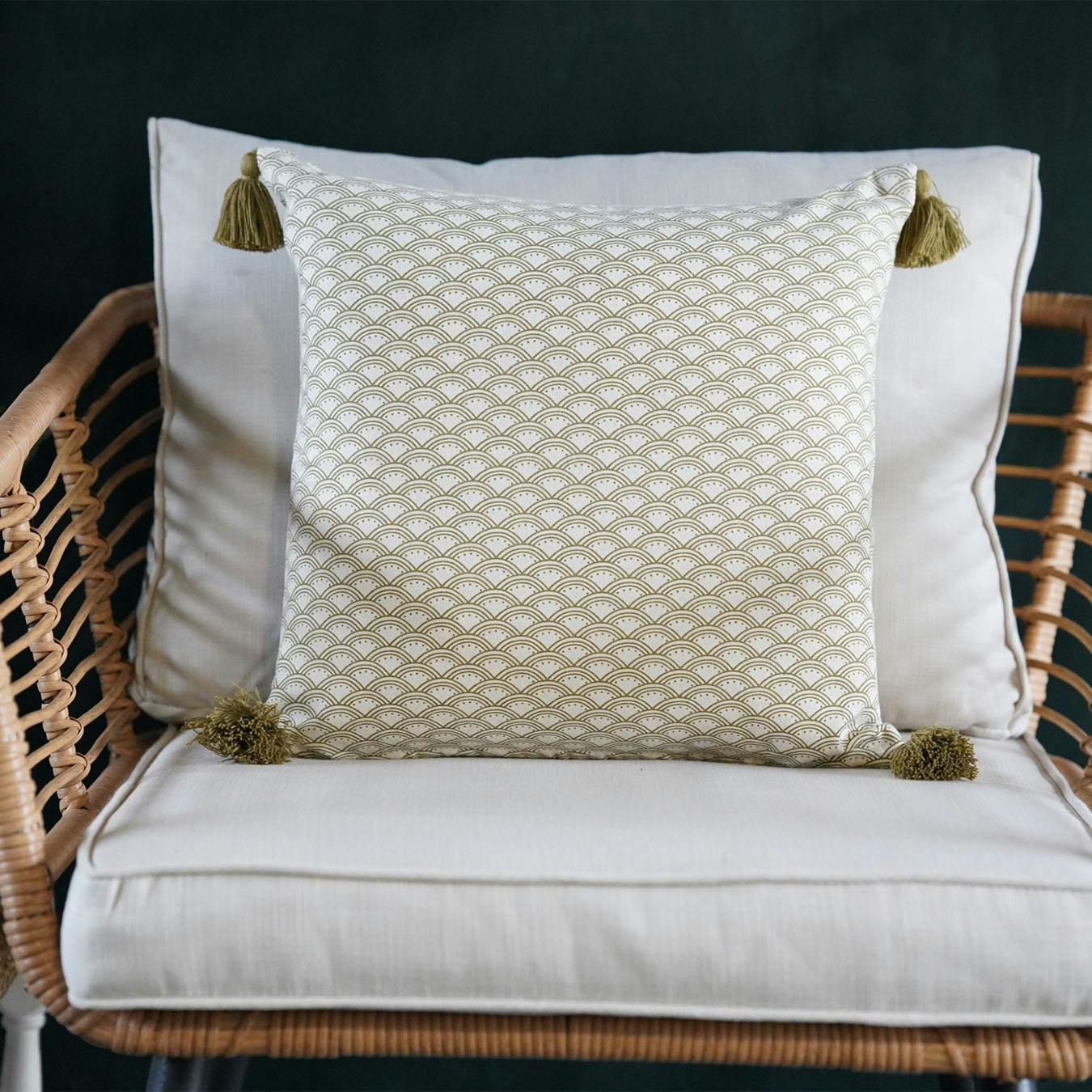 Wabi Sabi Cushion - Herb by Tikauo