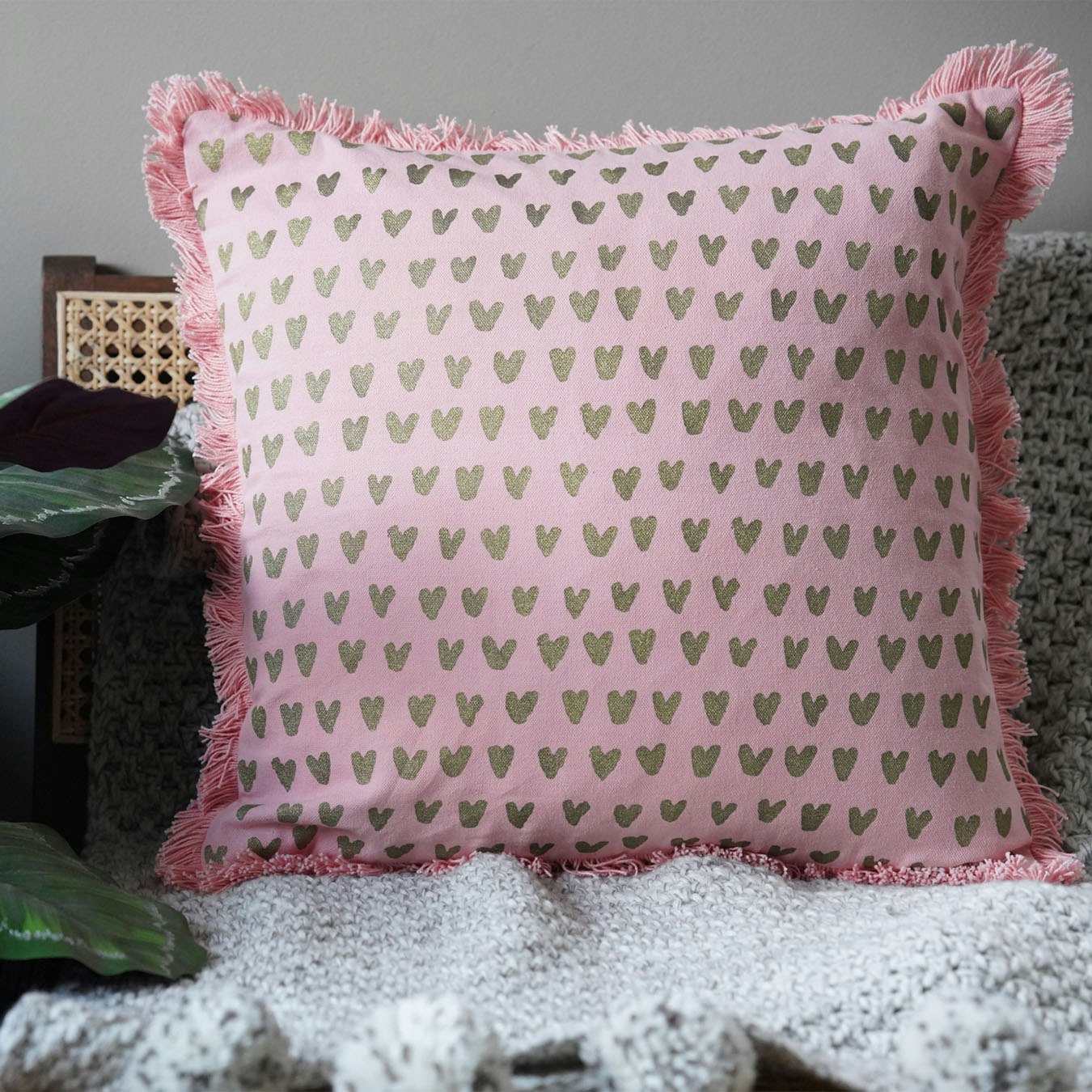 Mirage Heart Cushion by Tikauo