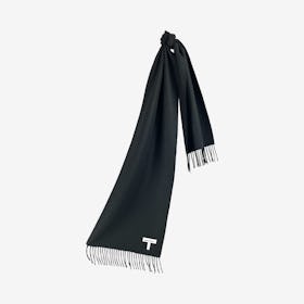 Fringed Scarf - Black