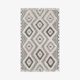 Indio Sierra Area Rug - Black