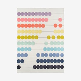 Lulu Abacus Area Rug - Multicoloured