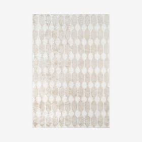 Retro Stockings Area Rug - Taupe