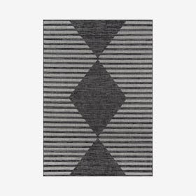 Villa Cavallo Area Rug - Charcoal