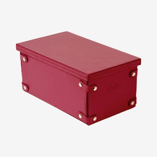 Winston Foldable Storage Box - Bright Red