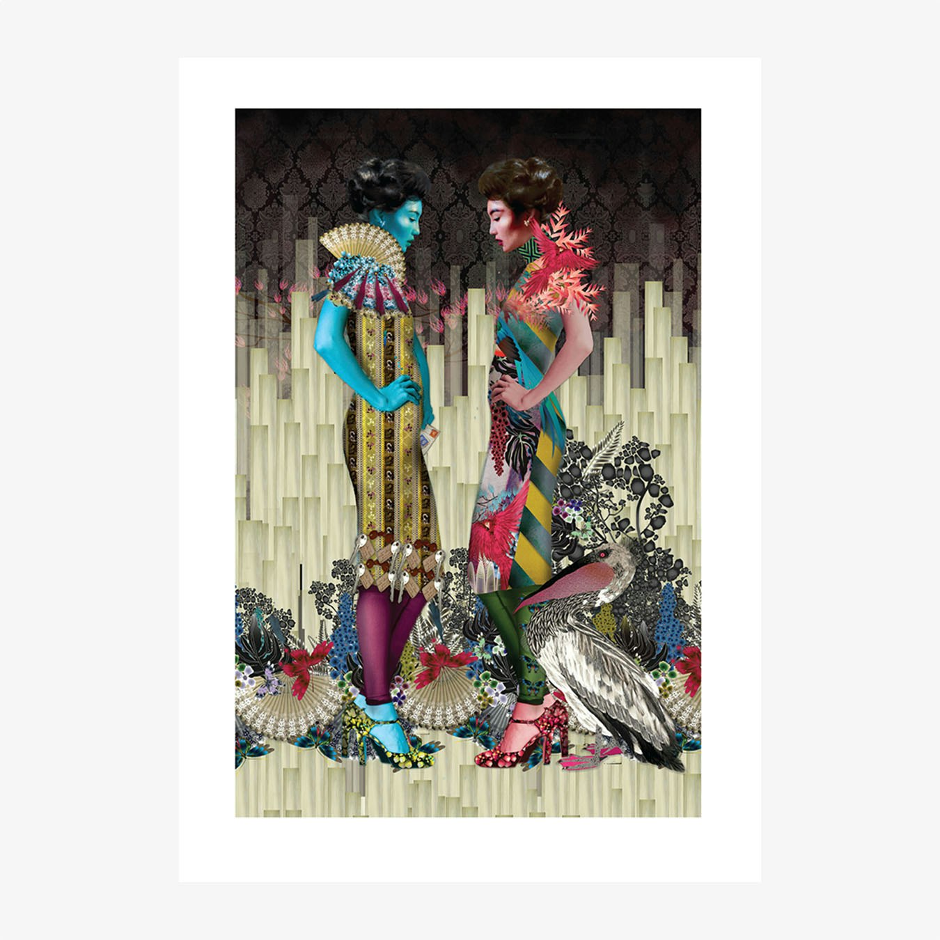 She and The Dress Had Chemistry Art Print by Sarah Arnett