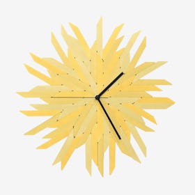 Haystack Clock - Gold