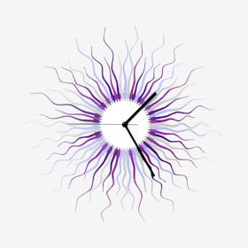 Medusa Clock - Lavender