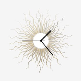 Medusa Clock - Silver