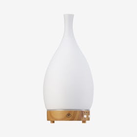 Zodiac Diffuser With Base - White - Lightwood