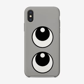 Making Eyes Grey Phone Case