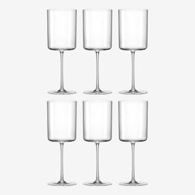 Medium 42 - Wine Glasses - Crystal - Set of 6