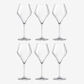 Aram 38 - Wine Glasses - Crystal - Set of 6