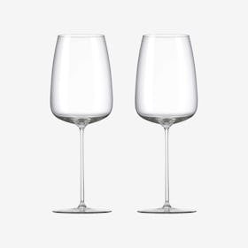 Orbital 77 - Bordeaux Wine Glasses - Crystal - Set of 2