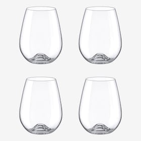 Wine Glasses - Crystal - Set of 4