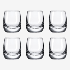 Cool Shot Glasses - Crystal - Set of 6
