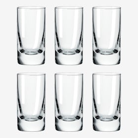 Classic Shot Glasses - Crystal - Set of 6