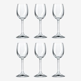Liqueur Glasses - Crystal - Set of 6