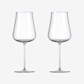 Polaris 76 - Bordeaux Wine Glasses - Crystal - Set of 2