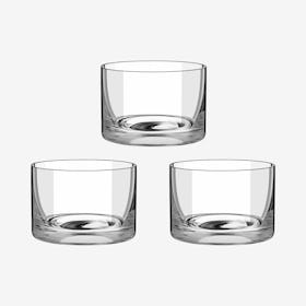 Aperos Paris - Serving Bowls - Crystal - Set of 3