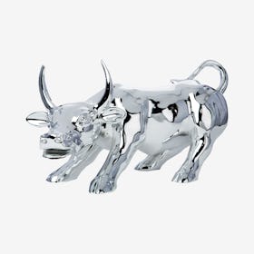 Hydro Bull Sculpture - Chrome