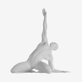 Invocation Man Sculpture - Matte White