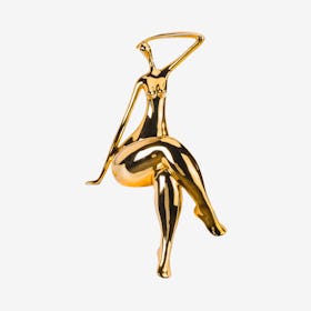 Isabella Sculpture - Gold Plated