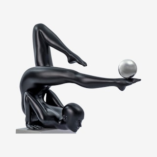 Margaux Doll Sculpture - Matte Black