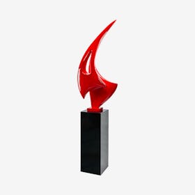 Sail Sculpture - Red