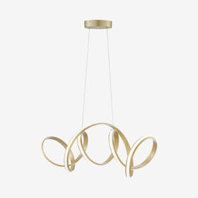 Seville LED Chandelier - Gold