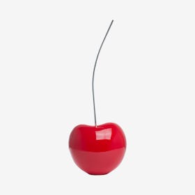 Cherry Sculpture - Bright Red