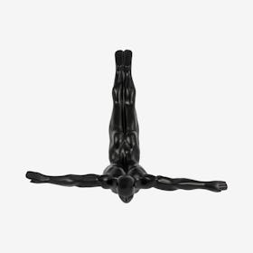 Wall Diver Sculpture - Black