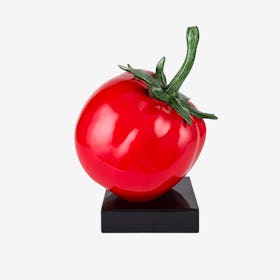 Tomato Sculpture - Bright Red