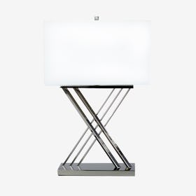 1-Light Table Lamp - Chrome