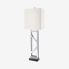 Signature Design Table Lamp - Chrome