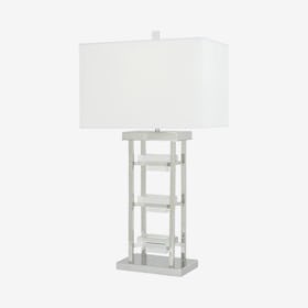 1-Light Tiers Table Lamp