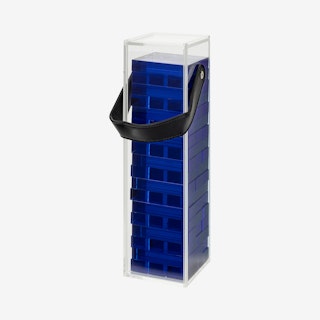 Tumble Tower with Handle - Blue