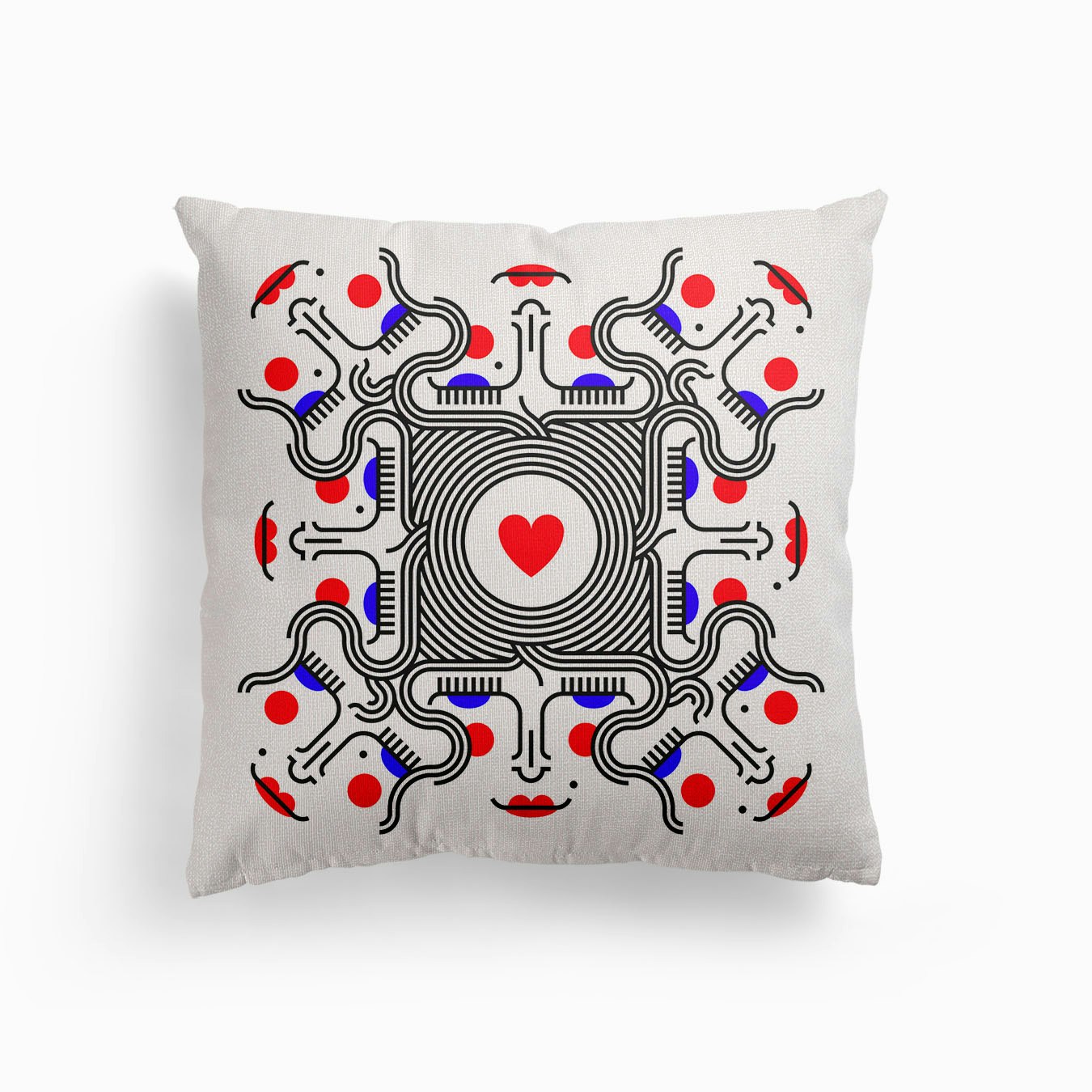 Same Feeling Canvas Coussin
