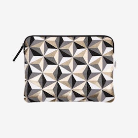 Zip Case for Macbook Pro - Lurex Prisma