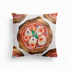 Pizza Canvas Cushion