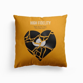 High Fidelity Movie Canvas Cushion
