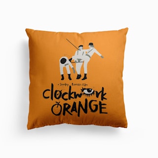 Clockwork Orange Movie Canvas Cushion