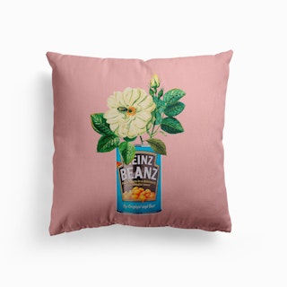 Floral & Heinz Canvas Cushion