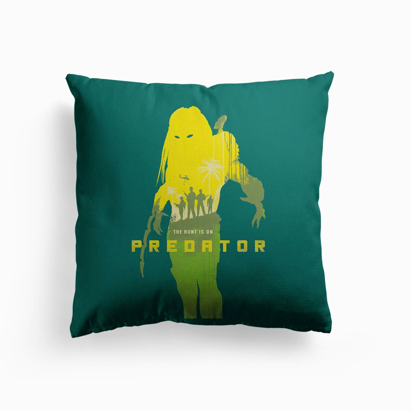 Predator Movie Canvas Cushion by 2ToastDesign