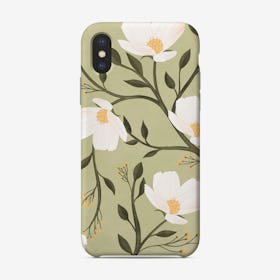 Flores Verdes Phone Case
