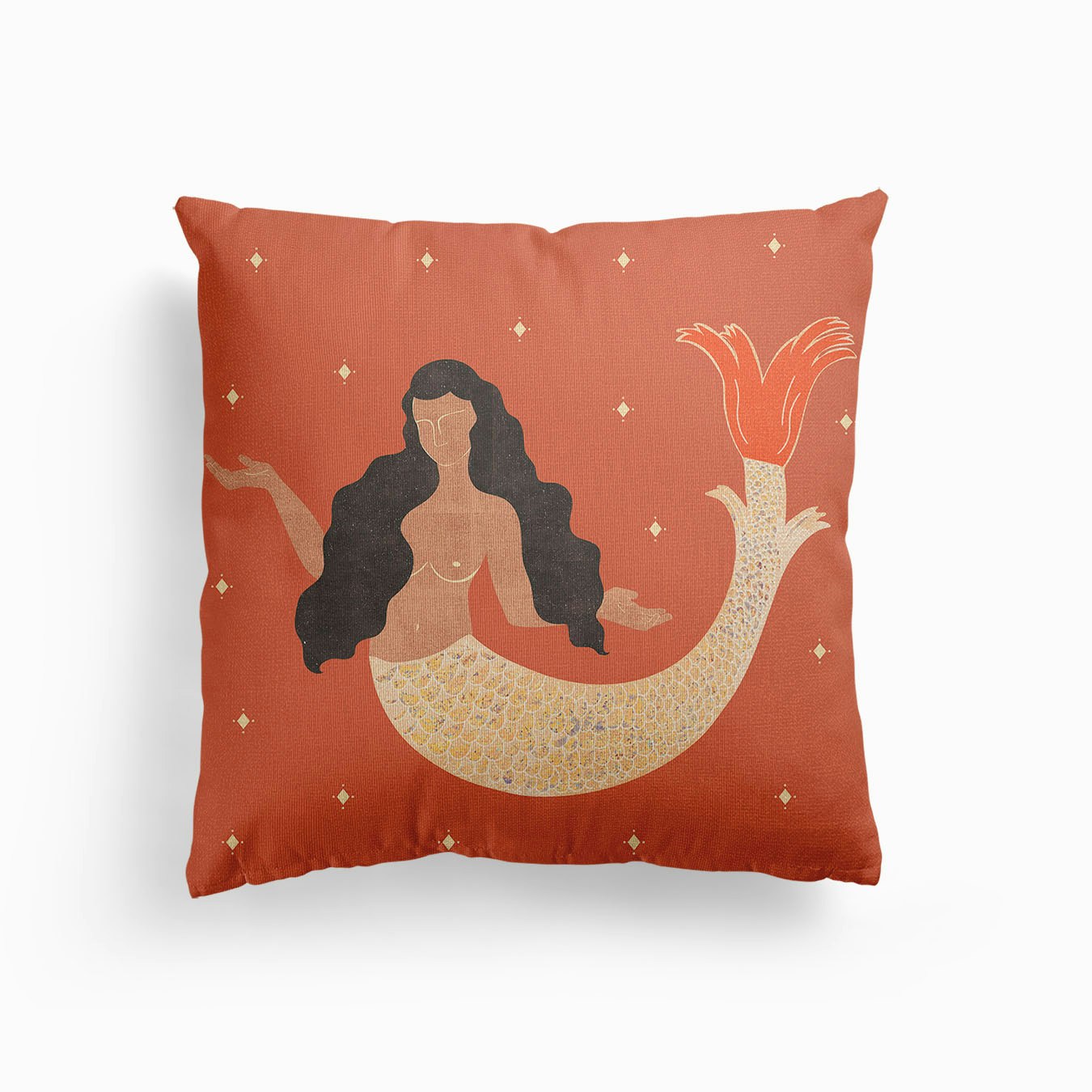 La Sirena Canvas Cushion by Haydee