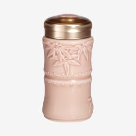 Mini Bamboo Tumbler - Rose Pink - Ceramic